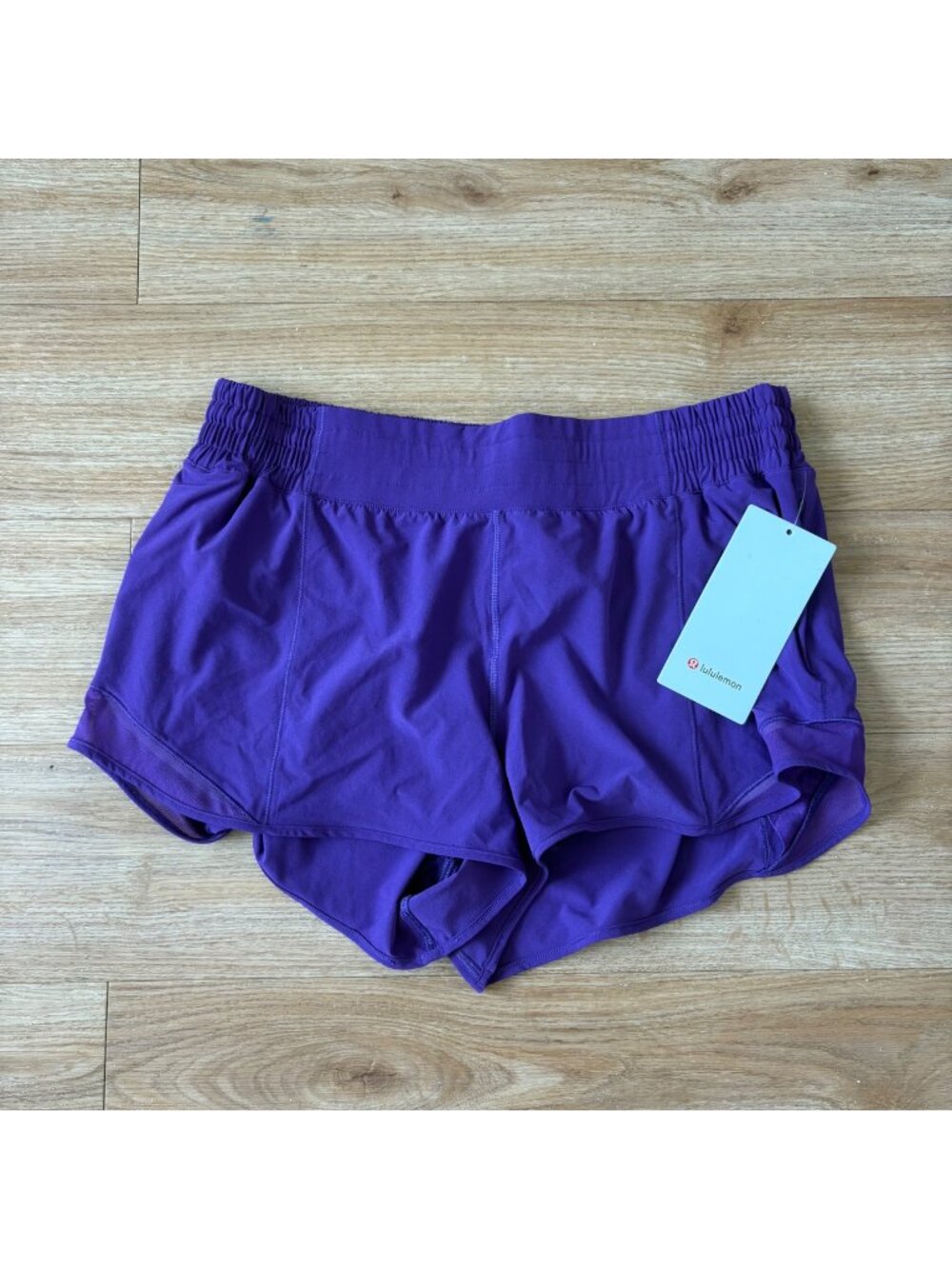 Lululemon Athletic Hotty Hot High Rise Short 2.5” College Purple NWT Size 14